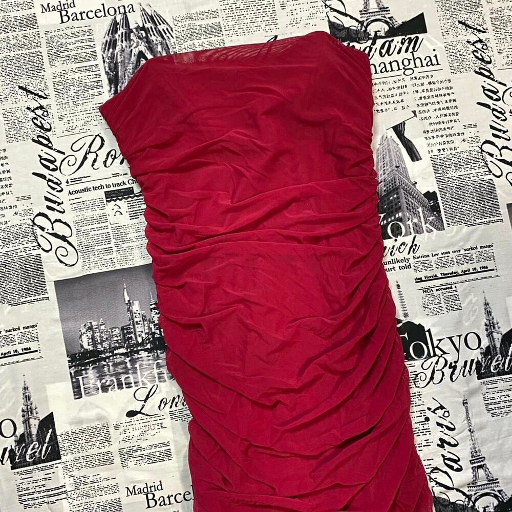 Fashion-nova Women's Red Dress